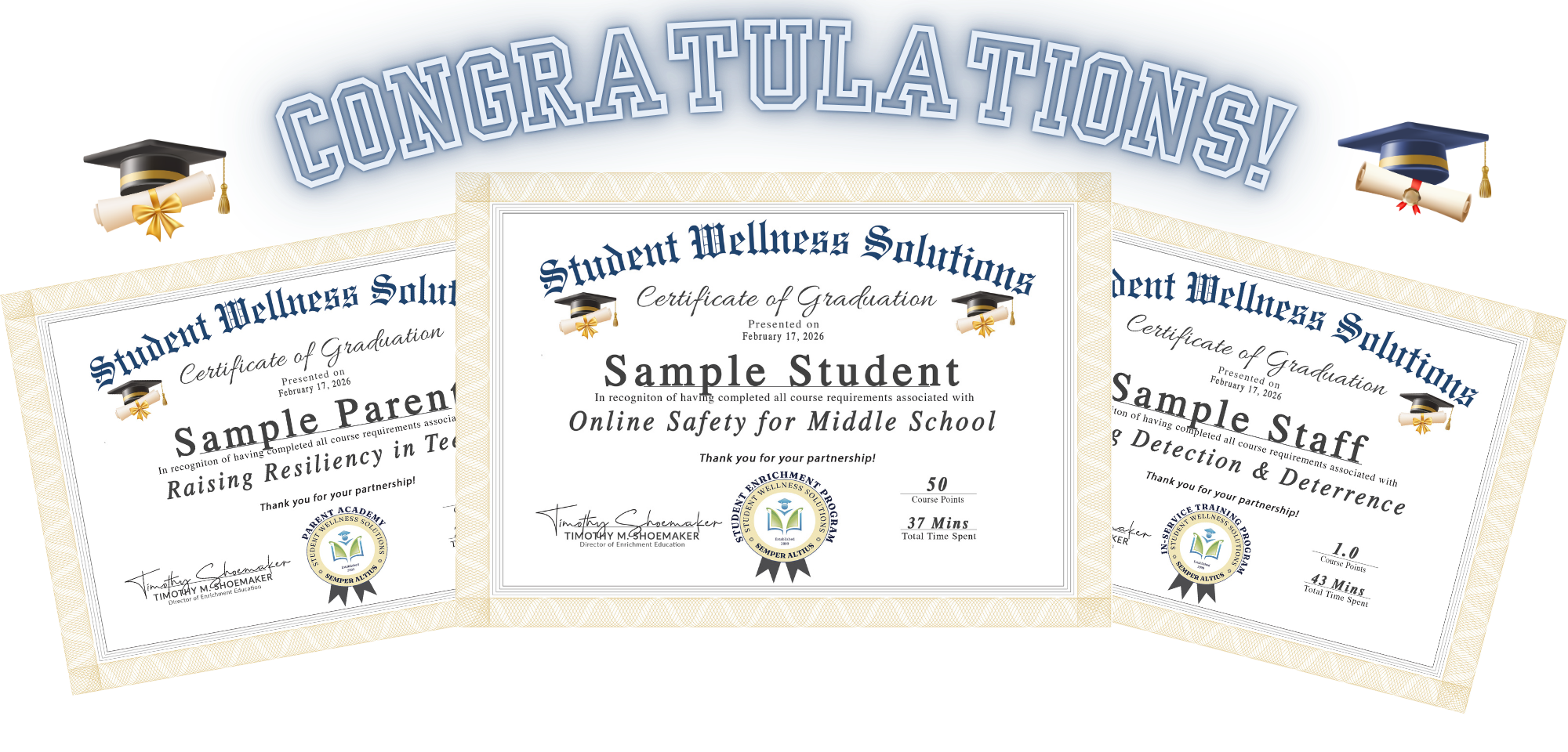 Congratulations!